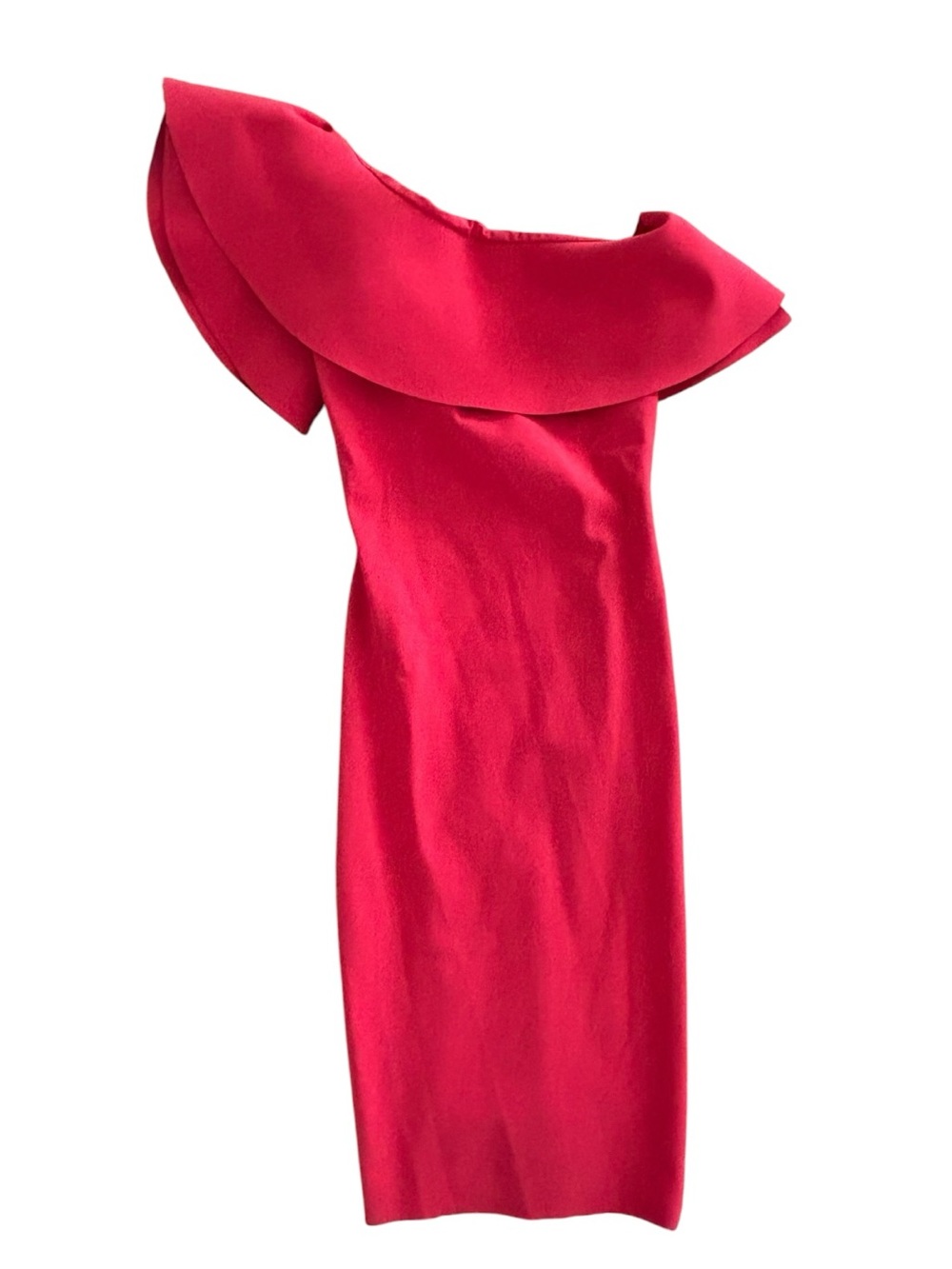 Chiara Boni Ruffle Midi Dress - Picture 3 of 4
